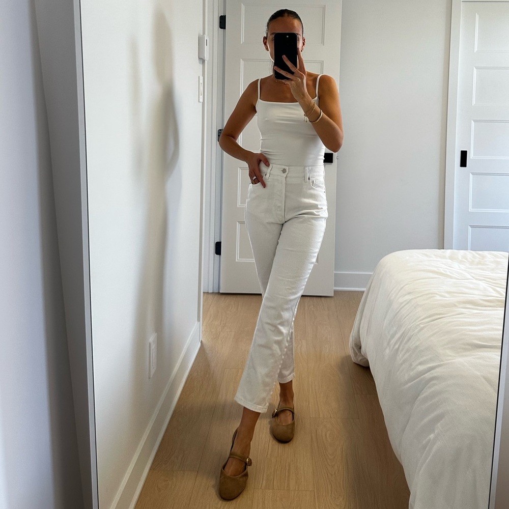 Dynamite White Rosie Jeans